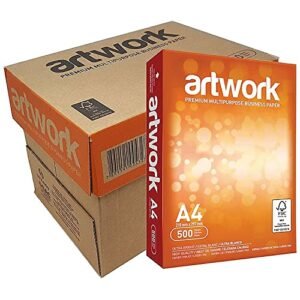 Artwork Value Multipurpose Copier Paper Ream-Wrapped 75gsm A4 White – 2500 Sheets